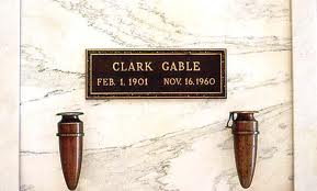 Clark Gable's headstone